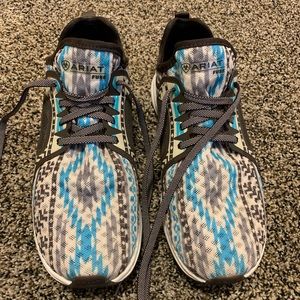 Ariat Fuse Shoes (Turquoise Southwest)